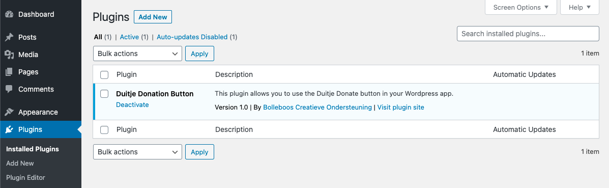 Voorbeeld van Manier 2